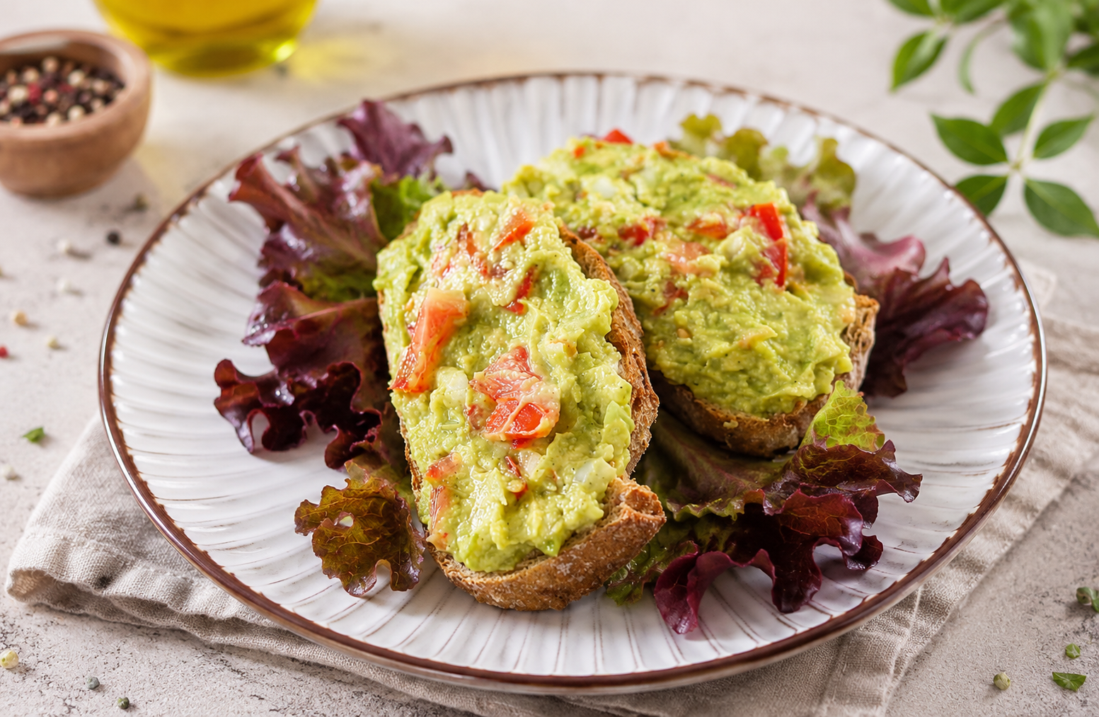 Avokádová nátierka – Guacamole